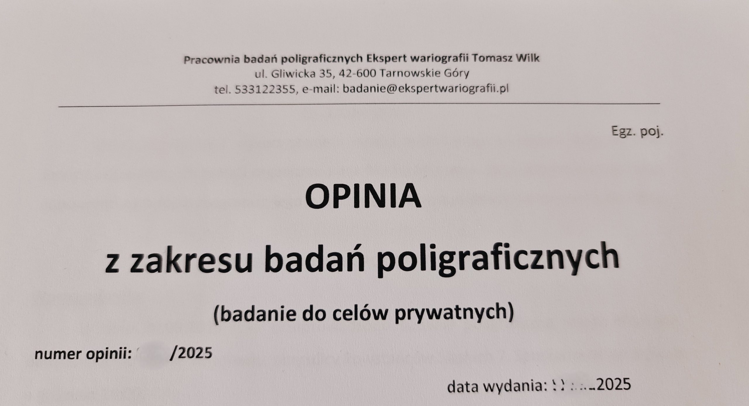 Featured image for “Co zawiera opinia z badania wariografem i czy można wykonać test ponownie?”